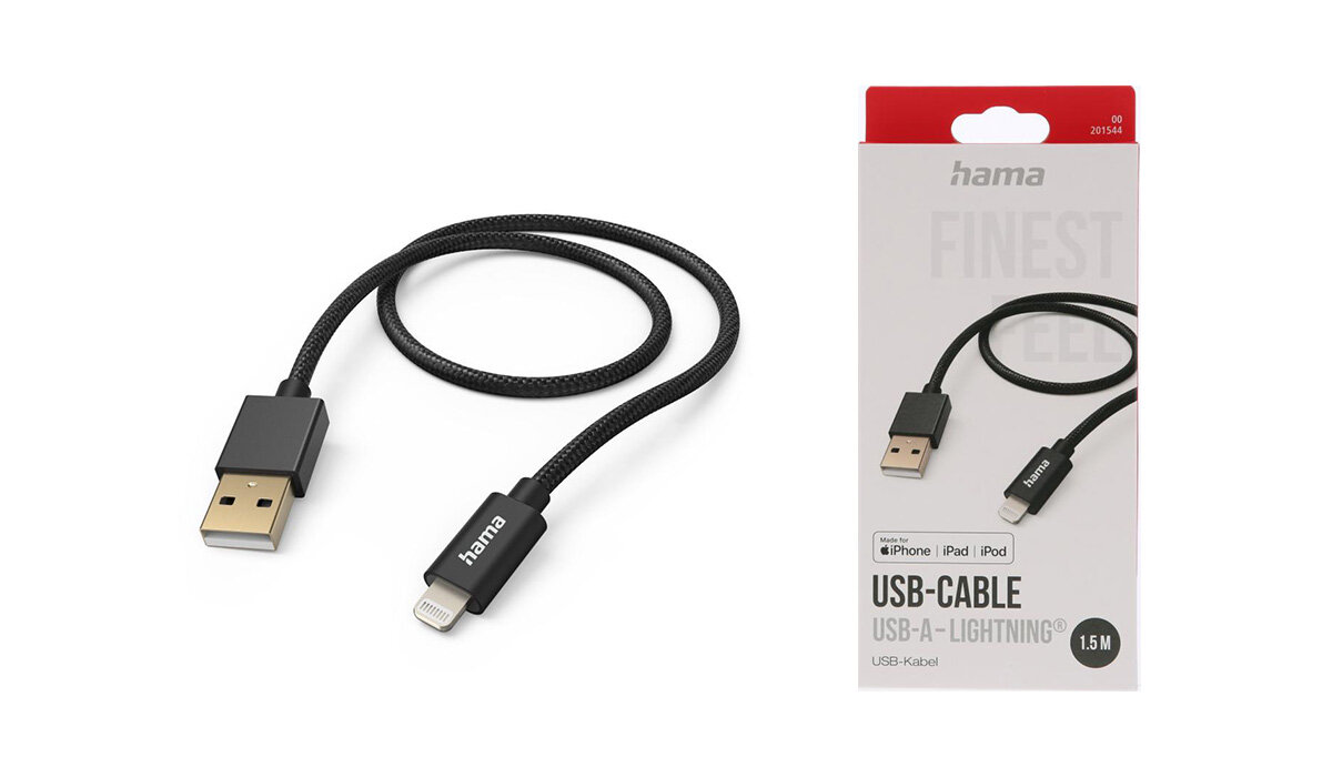 zdjęcie KABEL ŁADUJĄCY USB-A- LIGHTNING