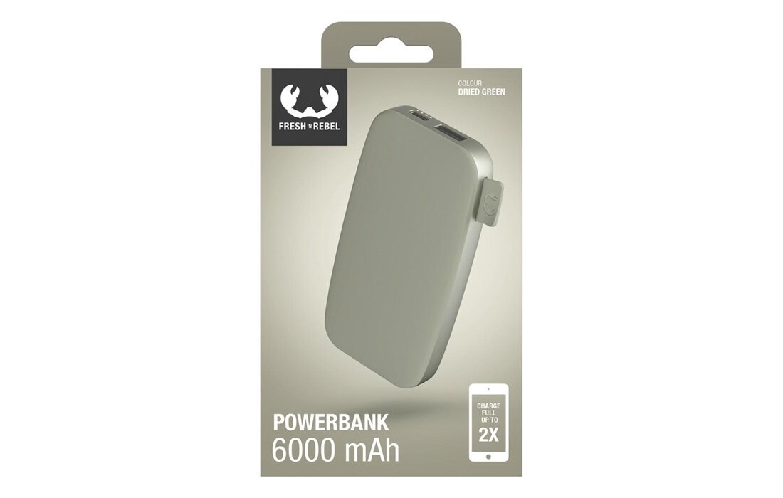 zdjęcie FRESH 'N REBEL POWERBANK 6000 MAH USB-C