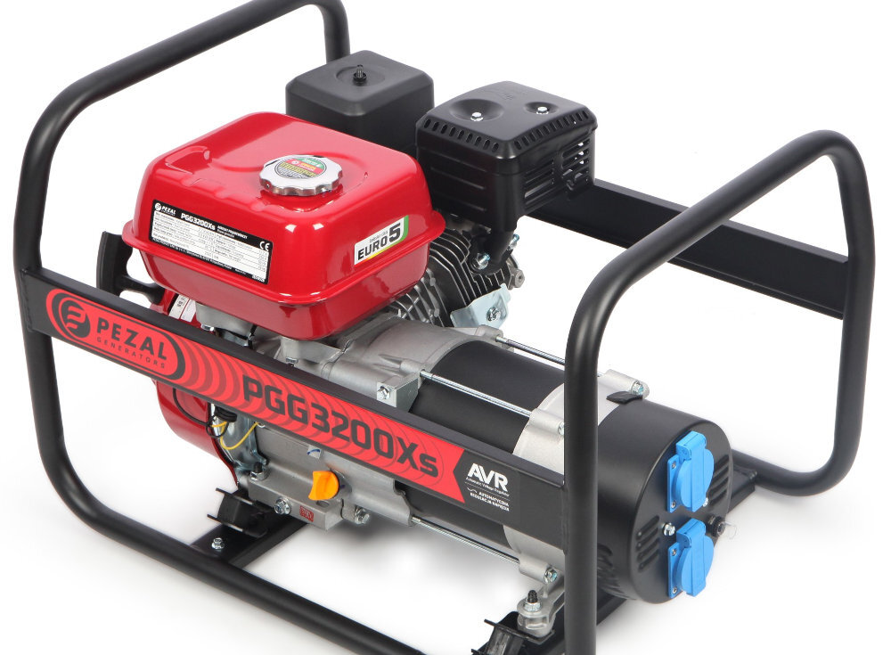 Agregat prądotwórczy PEZAL PGG3200XS pojemność silnik zbiornik olej
