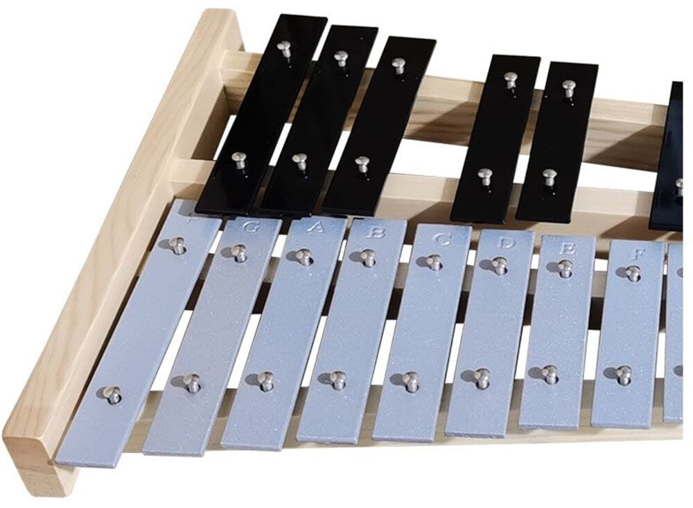 Dzwonki chromatyczne V-TONE DC 27 Set - wymiary