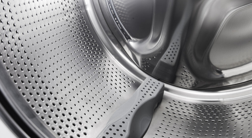 PRALKA ASKO W4086C.T 3 wizualizacja Stabilność i cisza usuwanie zabrudzeń Active drum delikatne pranie