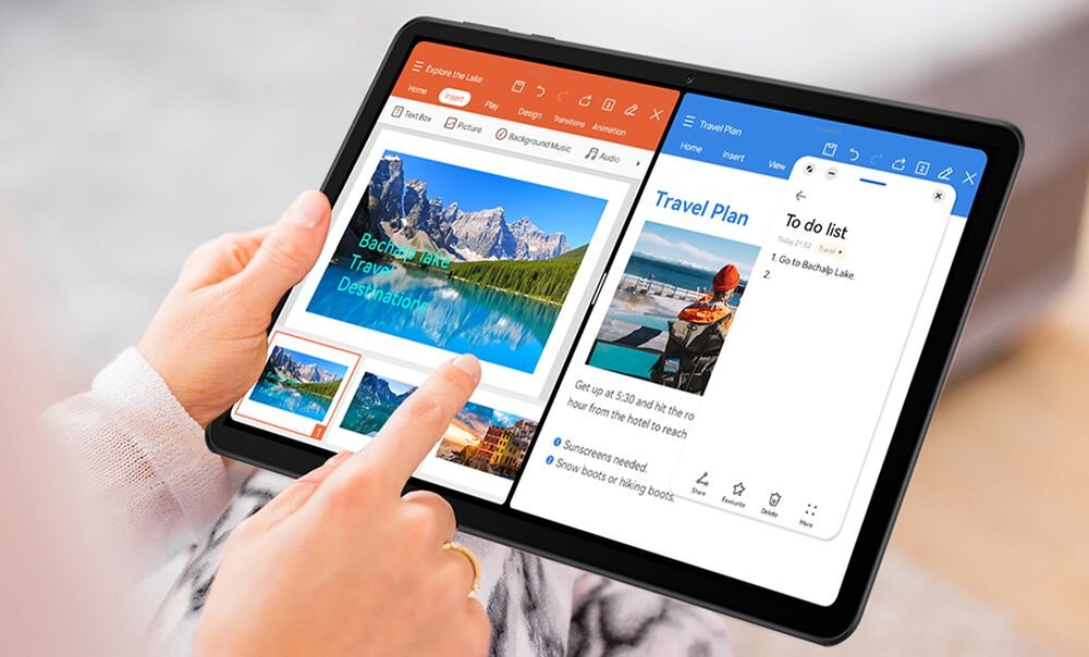 Tablet HUAWEI MatePad SE 10.4 ekran bateria aparat procesor ram pamięć pojemność rozdzielczość zdjęcia filmy opis dane cechy blokady system łączność wifi bluetooth obudowa szkło odporność porty muzyka transfer sieć przekątna matryca waga czujniki oled amoled ips