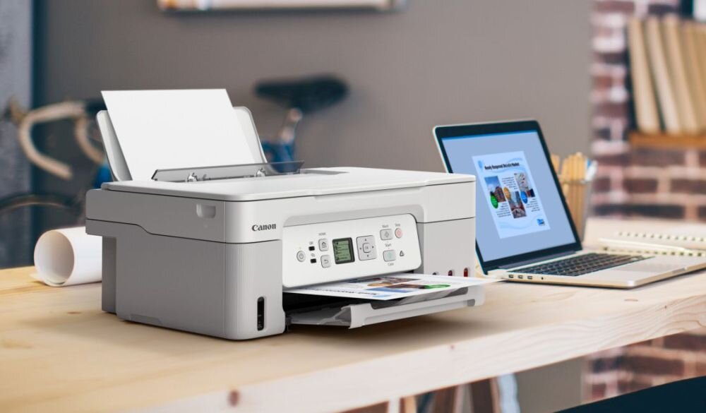 Многофункциональное устройство CANON Pixma G3470 для печати на бумаге