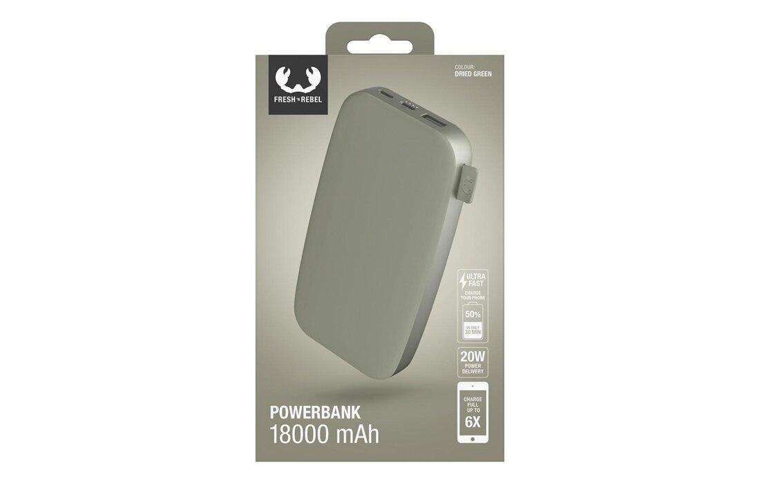 zdjęcie FRESH 'N REBEL POWERBANK 18000 MAH USB-C
