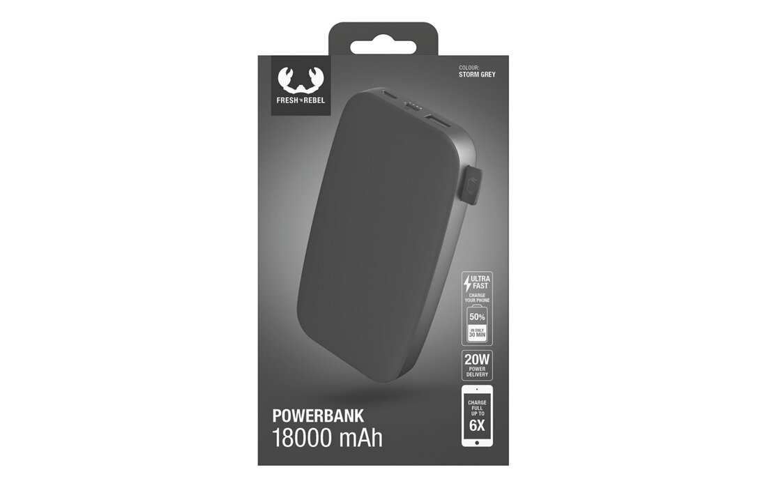 zdjęcie FRESH 'N REBEL POWERBANK 18000 MAH USB-C
