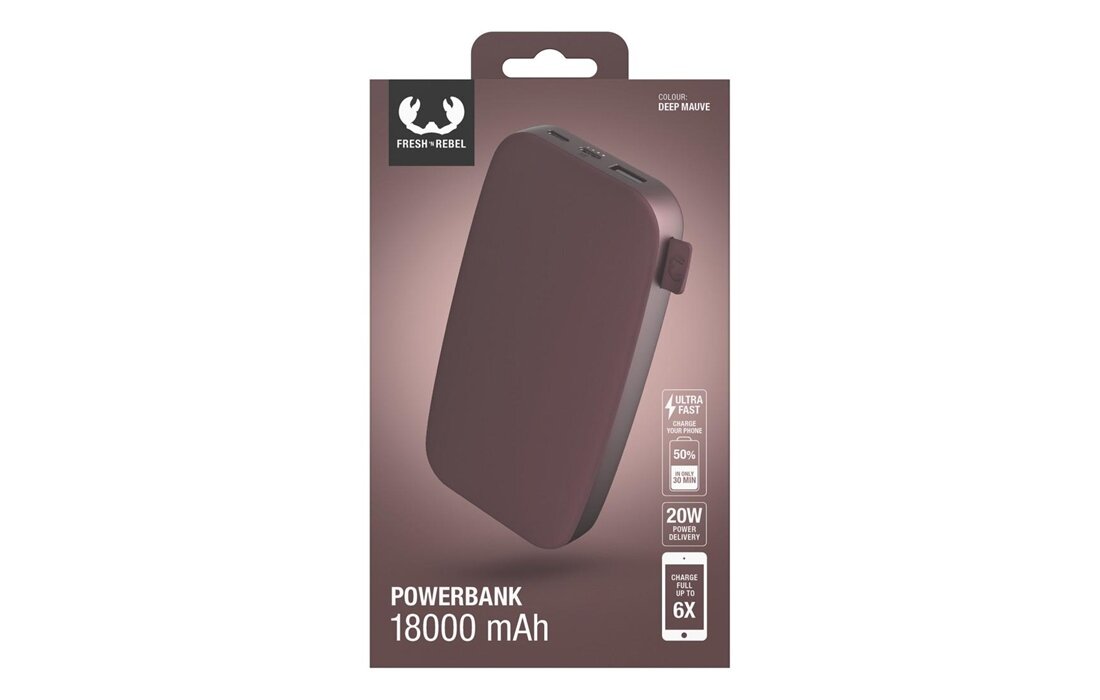 zdjęcie FRESH 'N REBEL POWERBANK 18000 MAH USB-C