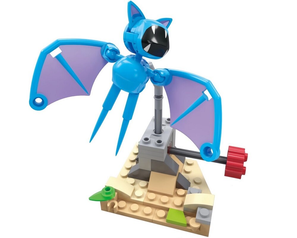 Klocki plastikowe MEGA Pokemon Nocny lot Zubata HKT19 mega mega bloks mega construx budowanie konstruowanie składanie konstrukcja zabawka konstrukcyjna zabawka do zbudowania zestaw konstruktorski zabawka konstruktorska zabawki konstruktorskie dla dzieci kolekcja Pokeballi Pikachu Bulbasaur Charmander Squirtle Eevee