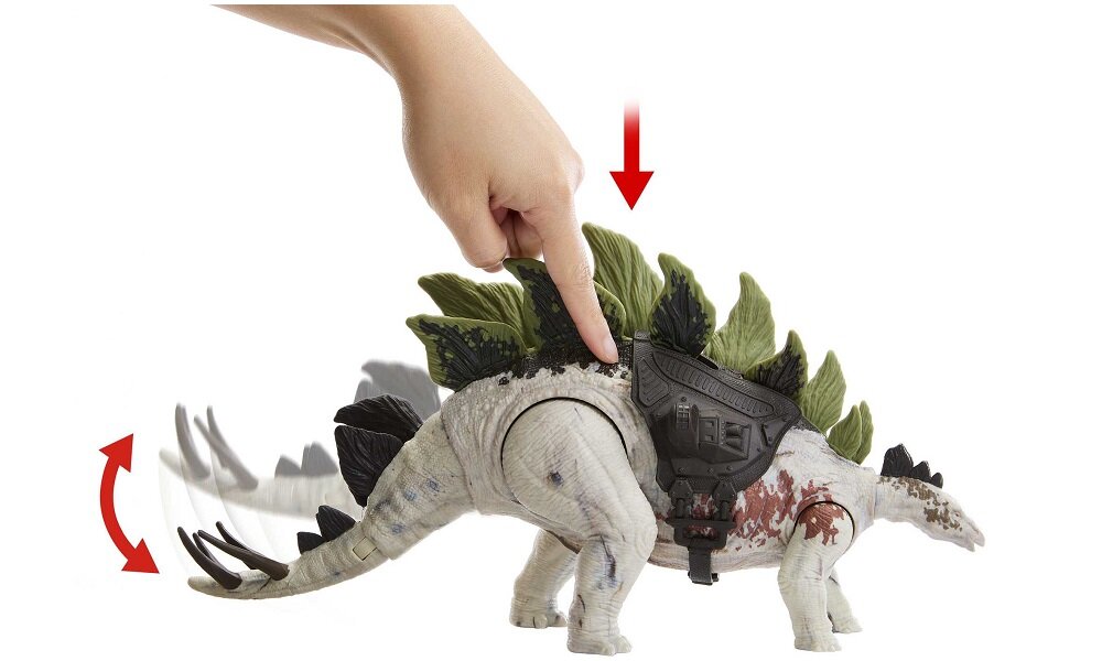 Dinozaur MATTEL Jurassic World Gigantyczny Tropiciel dziecko w wieku 4 5 6 7 8 lat chłopiec dziewczynka urodziny święta Boże Narodzenie Gwiazdka Wielkanoc Dzień Dziecka prezent podarunek upominek jw jp jurassic park park jurajski zaginiony świat camp cretaceous obóz kredowy dominium punkty zgięcia punkty ruchu średnia figurka średnia wielkość paleontologia ryki dźwięki ruchy atak walka dinozaurów ryczący dinozaur mattel