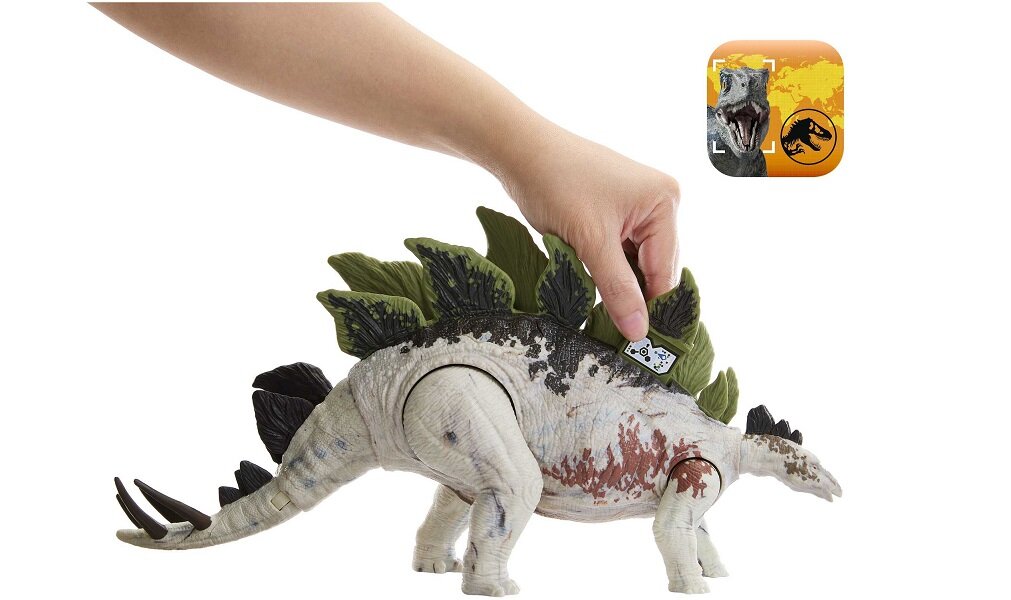 Dinozaur MATTEL Jurassic World Gigantyczny Tropiciel dziecko w wieku 4 5 6 7 8 lat chłopiec dziewczynka urodziny święta Boże Narodzenie Gwiazdka Wielkanoc Dzień Dziecka prezent podarunek upominek jw jp jurassic park park jurajski zaginiony świat camp cretaceous obóz kredowy dominium punkty zgięcia punkty ruchu średnia figurka średnia wielkość paleontologia ryki dźwięki ruchy atak walka dinozaurów ryczący dinozaur mattel