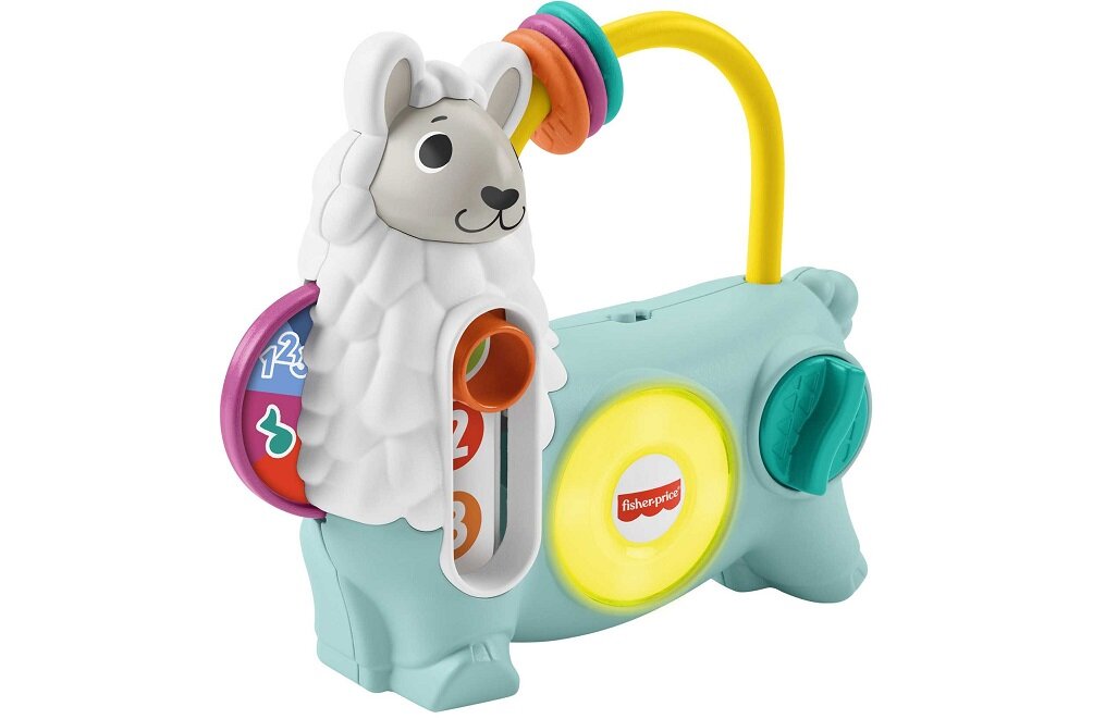 Zabawka interaktywna FISHER PRICE Linkimals Lama 123 HNM86 zabawka chłopcy dziewczynki zabawka edukacyjna prezent podarunek upominek święta dzieci zabawka interaktywna uczy bawi