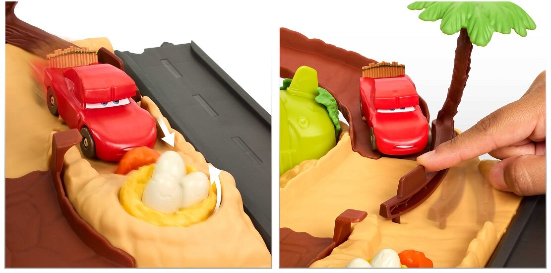 Tor MATTEL Disney Pixar Cars Dinoprzygoda HMD74 zabawa dzieci kreatywność chłopiec dziewczynka dinozaur