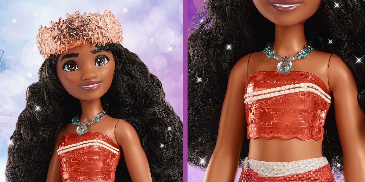 Lalka MATTEL Disney Princess Vaiana HPG68 zabawa kreatywność dziewczynka dzieciństwo