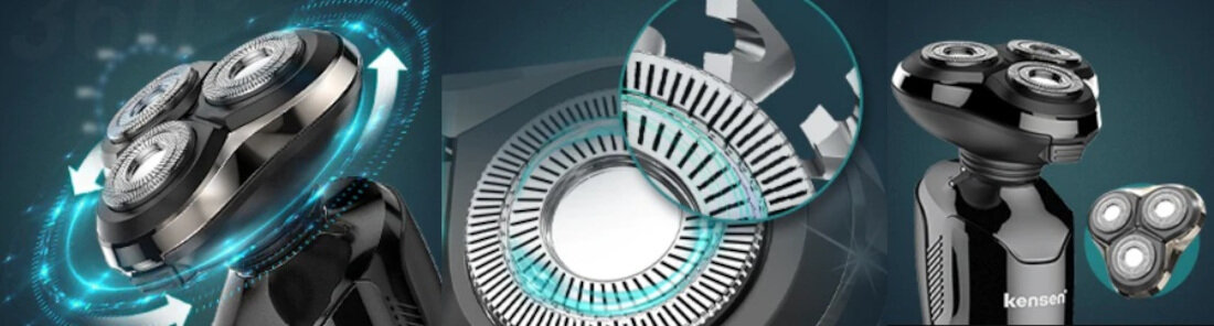 Golarka KENSEN 06-KTXD11-001 glowica dopasowanie 360 stopni