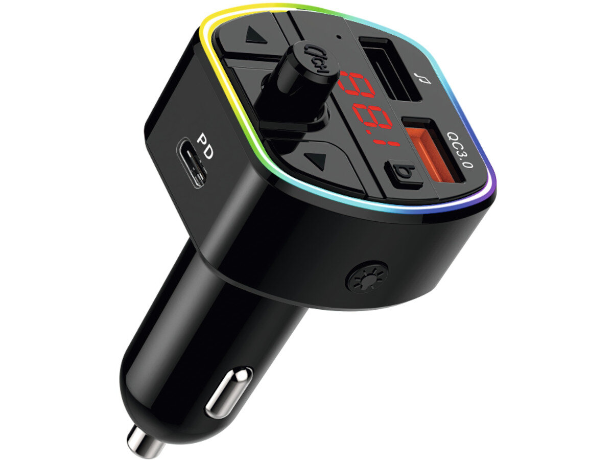 Transmiter FM TECHNISAT Digicar 4 BT łączność połączenie częstotliwość