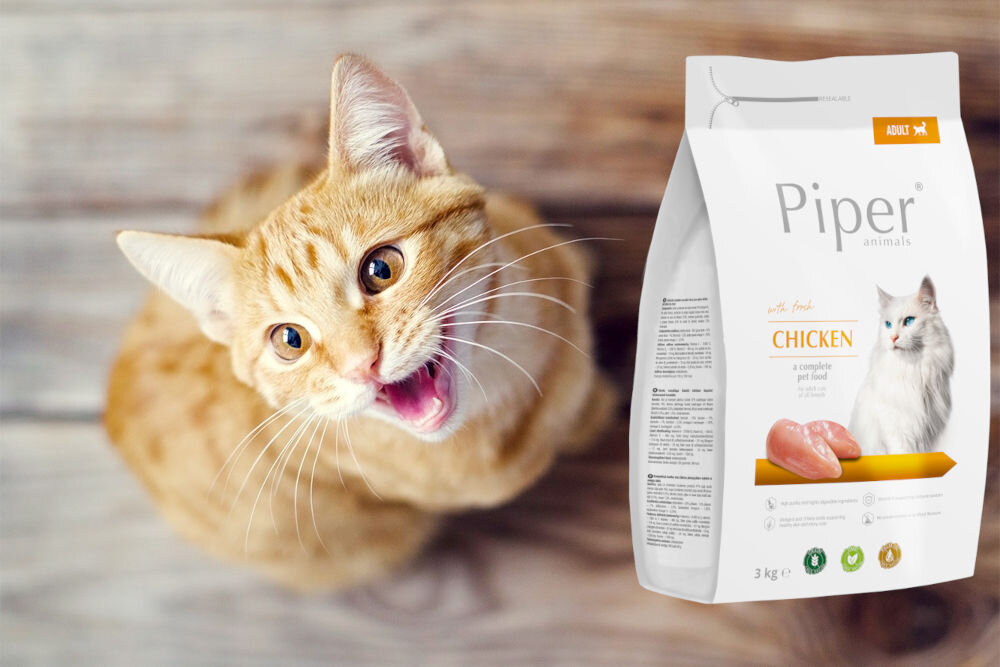 Karma dla kota PIPER Animals Kurczak 3 kg dawkowanie analiza sklad