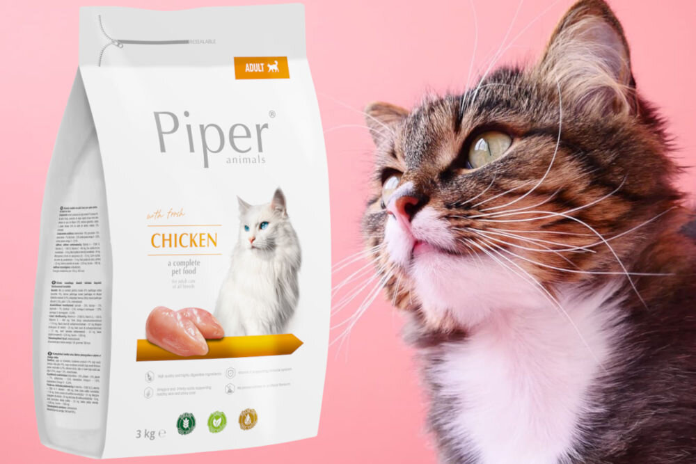 Karma dla kota PIPER Animals Kurczak 3 kg dawkowanie analiza sklad
