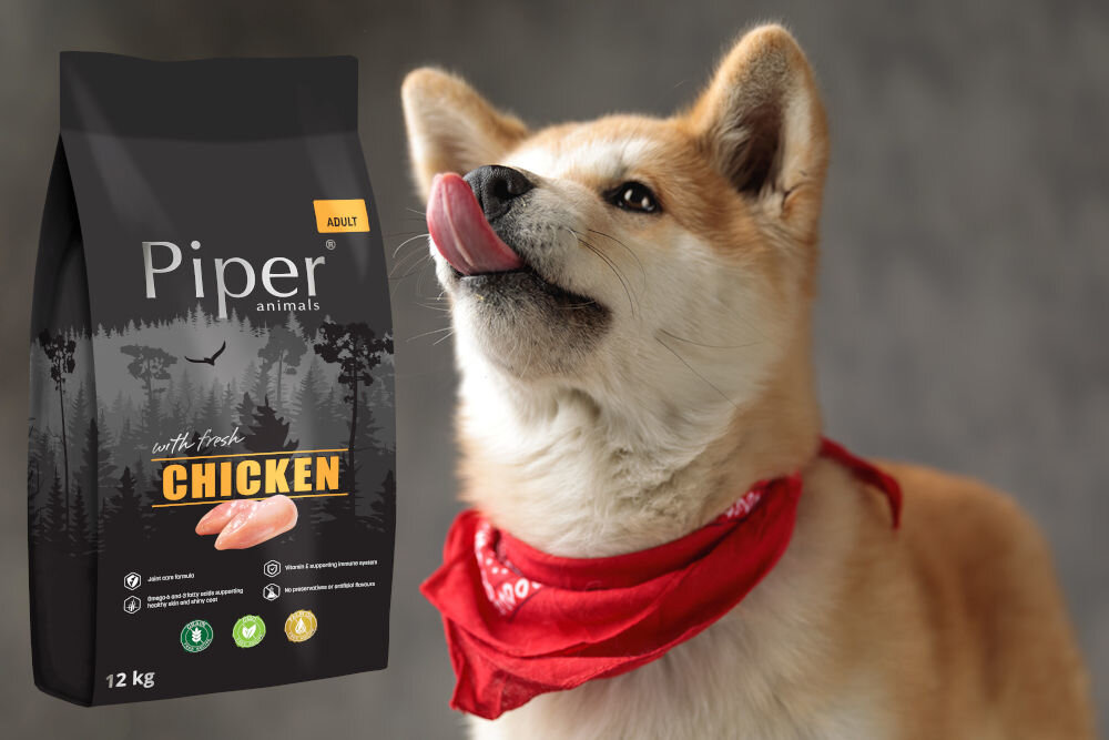 Karma dla psa PIPER Animals Kurczak 12 kg dawkowanie analiza sklad