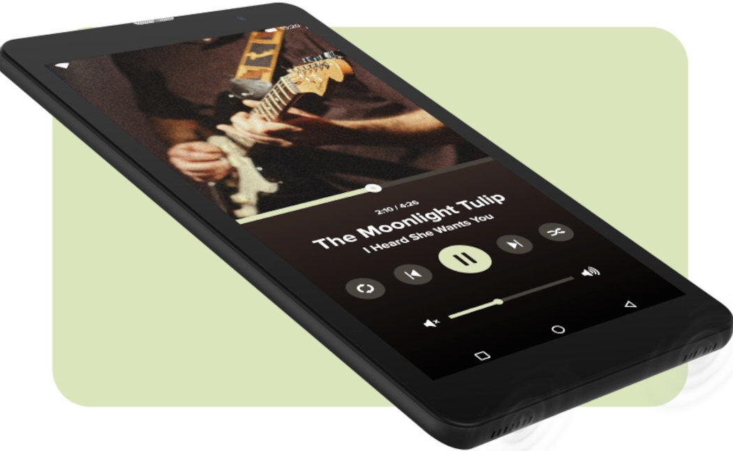 Tablet KRUGER&MATZ Eagle 806  ekran bateria aparat procesor ram pamięć pojemność rozdzielczość zdjęcia filmy opis dane cechy blokady system łączność wifi bluetooth obudowa szkło odporność porty muzyka transfer sieć przekątna matryca waga czujniki