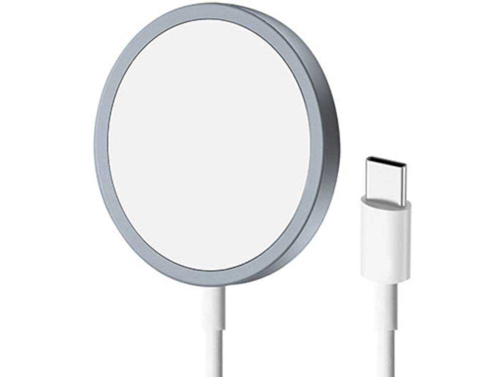 Ładowarka indukcyjna PURO Magnetic Charging MagSafe 15W Czarny zastosowanie działanie ładowanie wymiary technologie obsługa