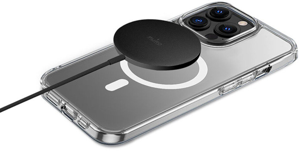 Ładowarka indukcyjna PURO Magnetic Charging MagSafe 15W Czarny kompatybilność smartfony lista