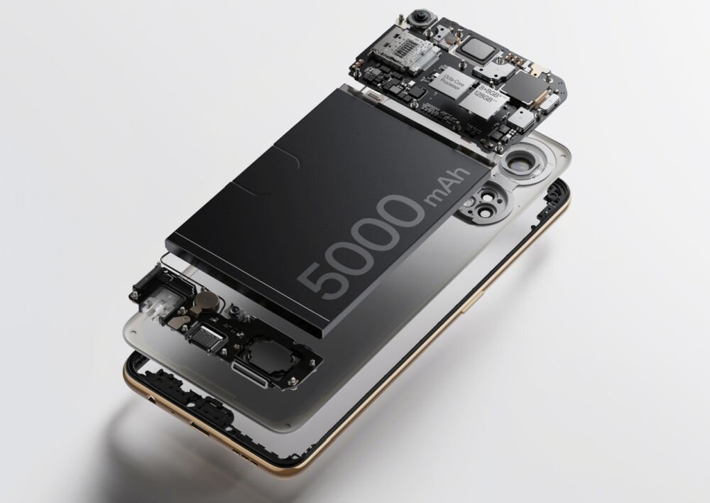 Smartfon OPPO Reno 8T ekran bateria aparat procesor ram pamięć pojemność rozdzielczość zdjęcia filmy opis dane cechy blokady system łączność wifi bluetooth obudowa szkło odporność porty muzyka transfer sieć przekątna matryca waga czujniki oled amoled ips