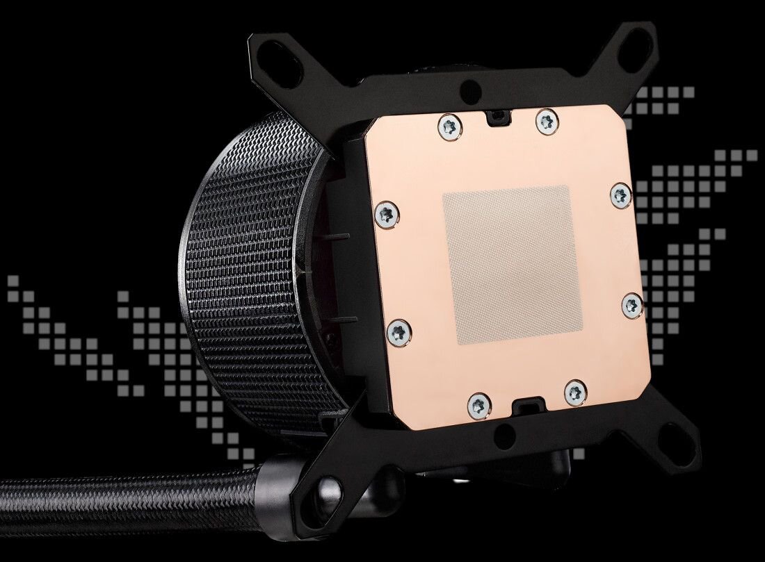 Chłodzenie wodne ASUS ROG Ryuo III 360 ARGB - Pompa Asetek 8. generacji
