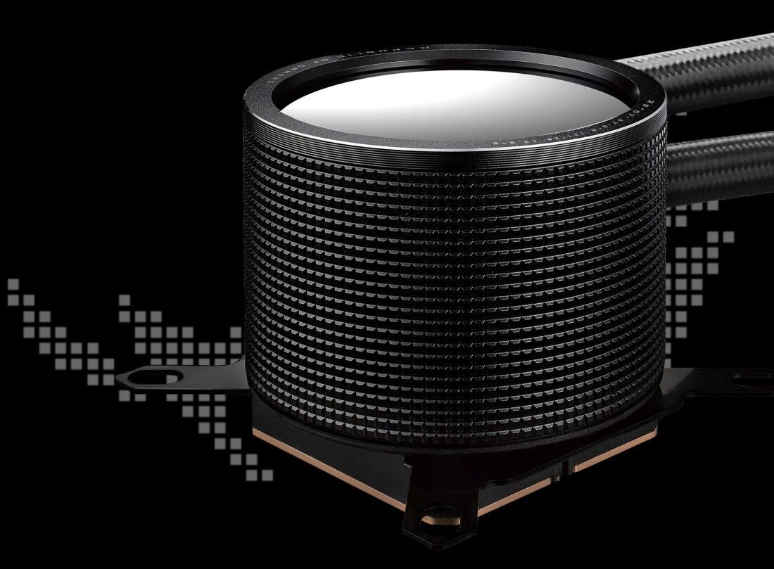 Chłodzenie wodne ASUS ROG Ryuo III 360 ARGB - Doskonały design