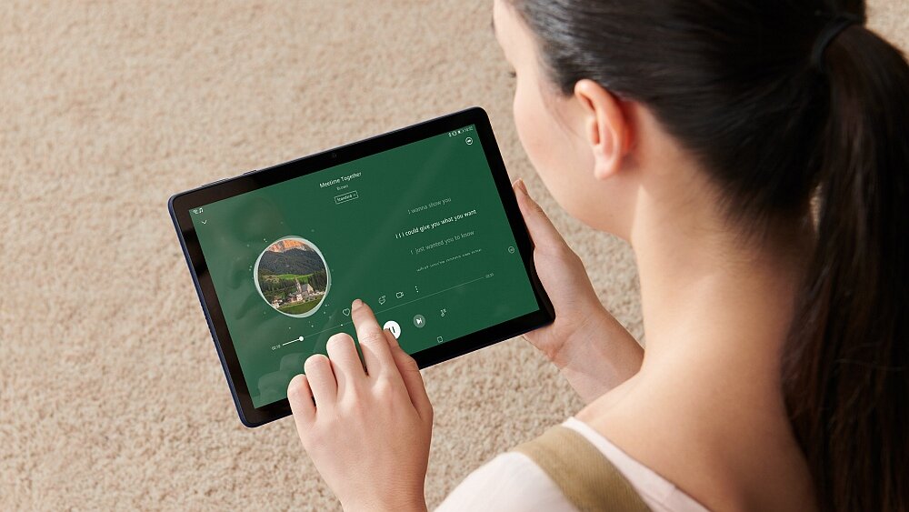 Tablet HUAWEI MatePad T10S 10.1 ekran wyświetlacz rozdzielczość kolory matryca 
