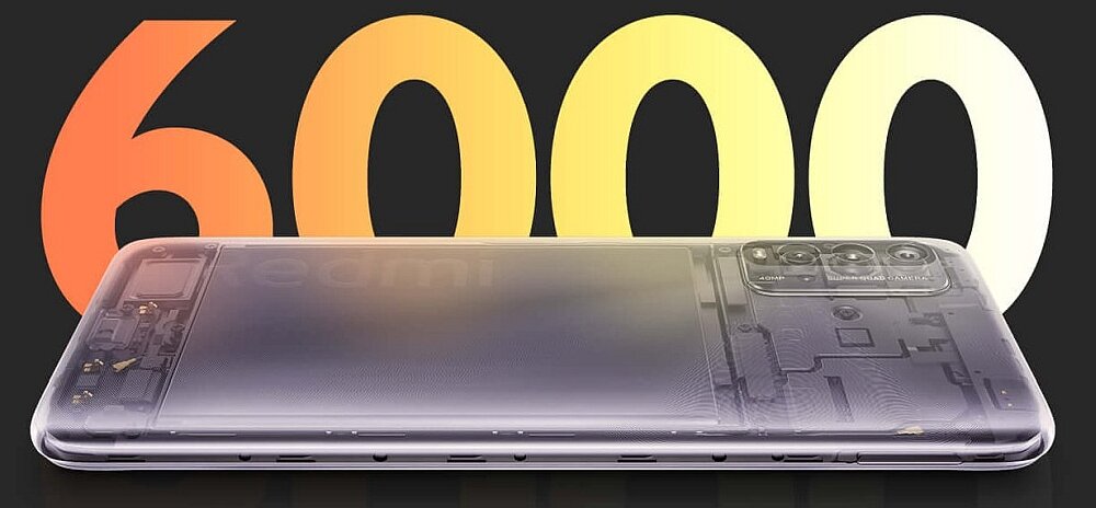 Smartfon XIAOMI Redmi 9T bateria