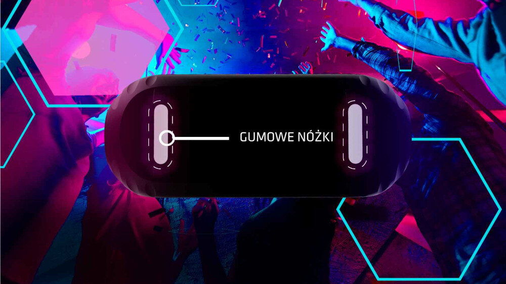 Głośnik mobilny XBLITZ Master Box - nóżki
