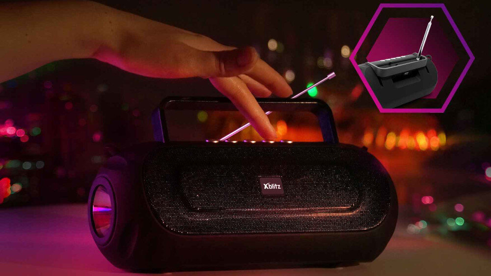 Głośnik mobilny XBLITZ Master Box - radio