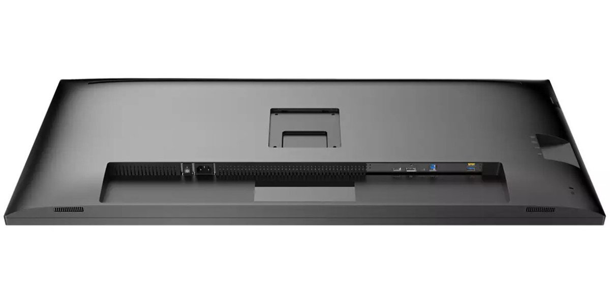 Monitor PHILIPS Seria 5000 40B1U5600 na białym tle - tył monitora bez podstawy.
