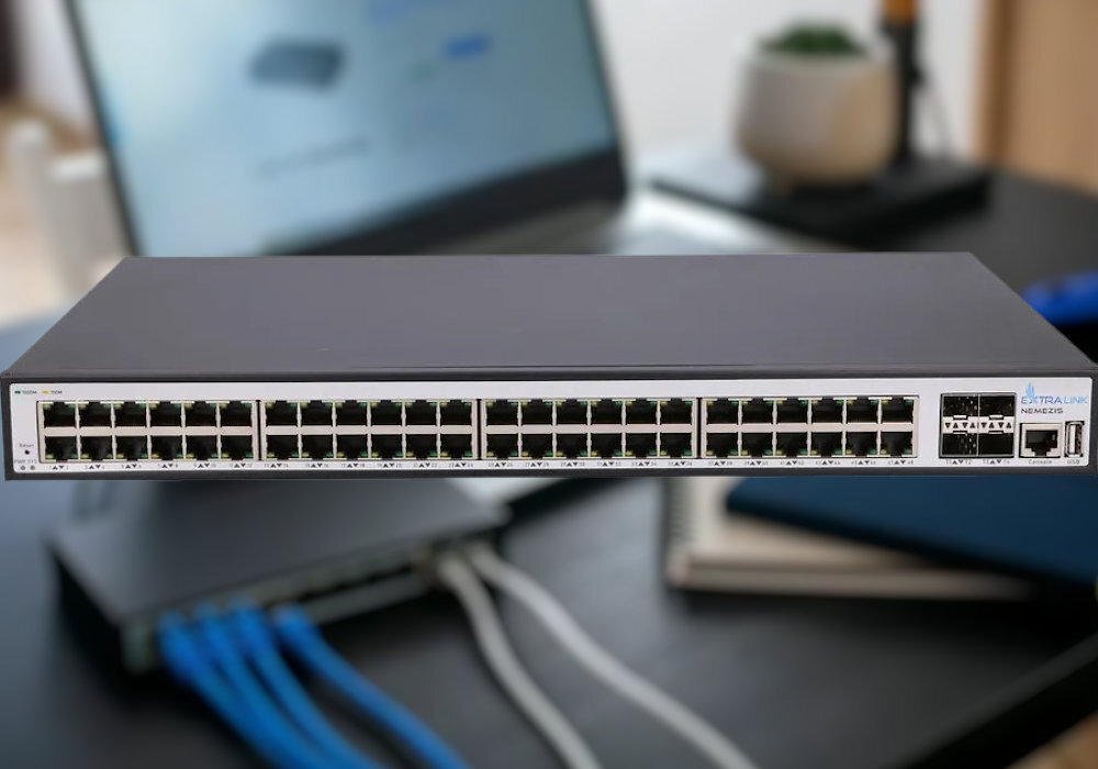 Switch EXTRALINK Nemezis Pro EX.30073 sieć działanie potrzeby szybkość uniwersalność