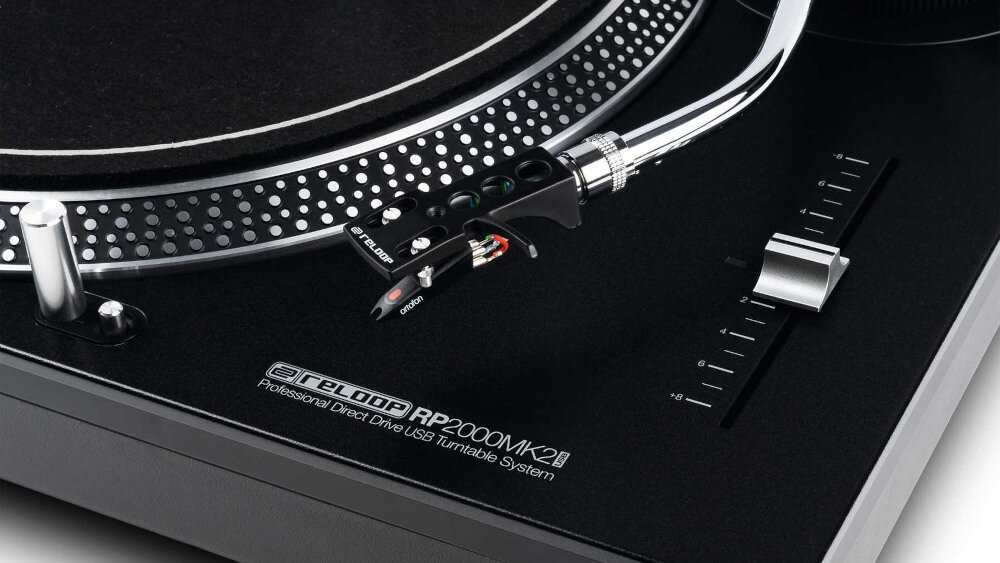 Gramofon RELOOP RP-2000 MK2 - kontrola
