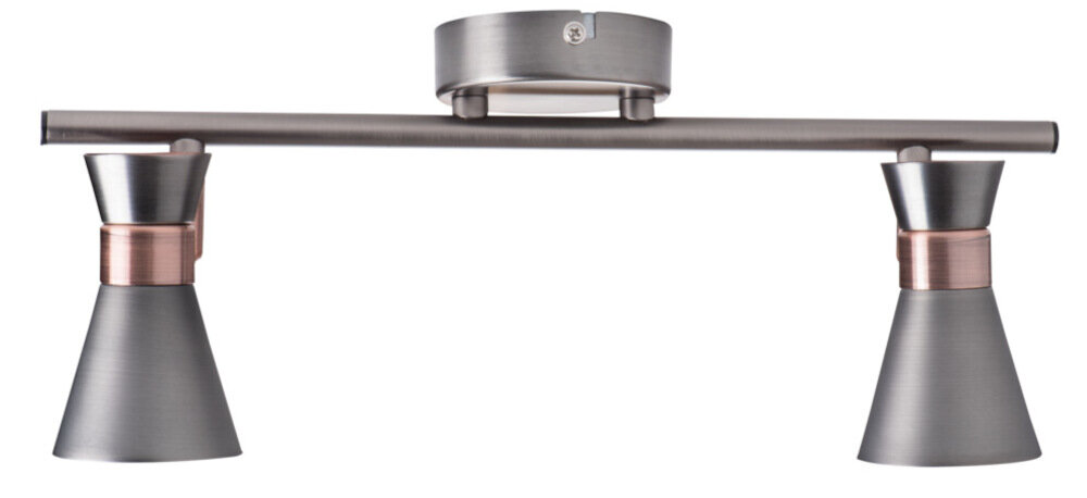 Lampa ścienno-sufitowa KANLUX Mileno EL-2I B-AG Czarno-złoty marka KANLUX wysoka jakosc produktow innowacyjne rozwiazania oswietleniowe dwie zarowki trzonek typu GU10 moc do 2 x 10 W