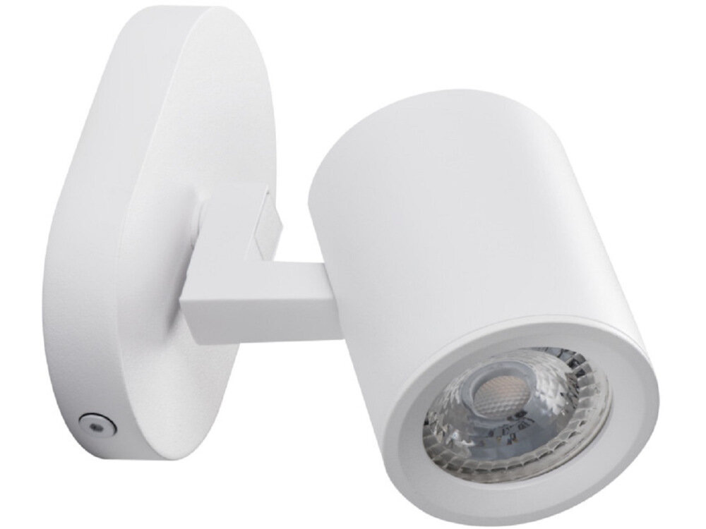 Kinkiet KANLUX Laurin EL-1O W Biały elegancka lampa scienna w kolorze bialym wietne oswietlenie rola dekoracyjna