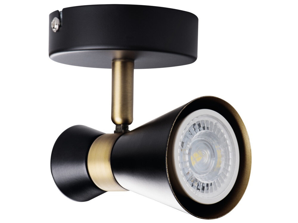 Oprawa ścienno-sufitowa KANLUX Mileno EL-1O B-AG Czarny elegancka oprawa scienno-sufitowa funkcjonalna estetyczna w kolorze czarnym swietne oswietlenie rola dekoracyjna