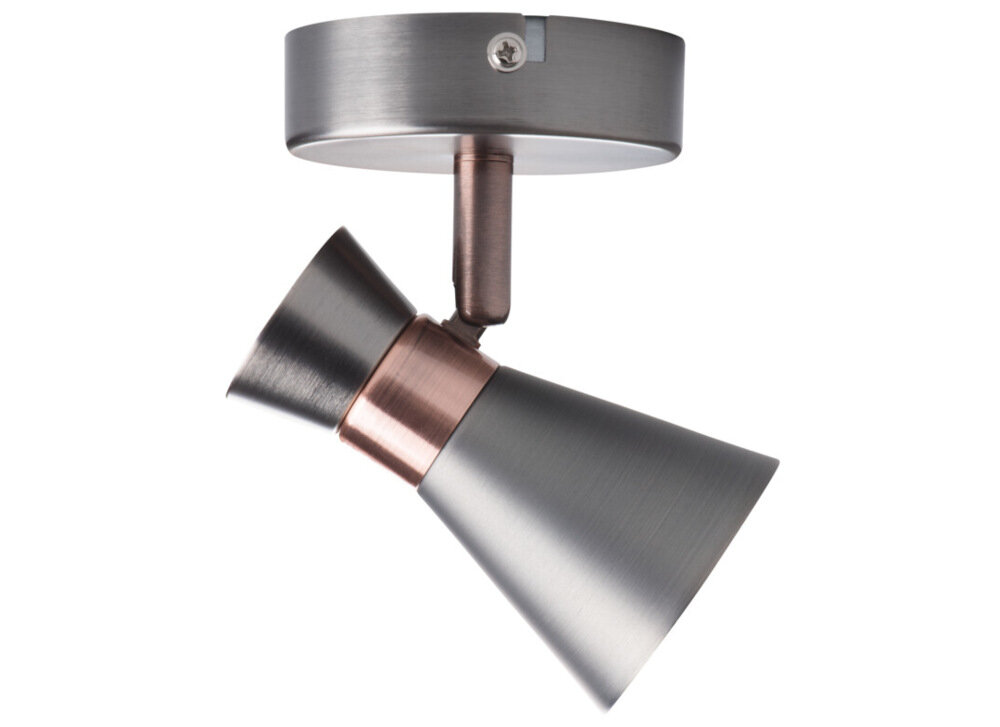 Oprawa ścienno-sufitowa KANLUX Mileno EL-1O B-AG Czarny swobodna regulacja kierunku strumienia swiatla dwa zakresy regulacji zakres horyzontalny o 300 stopni zakres wertykalny o 80 stopni