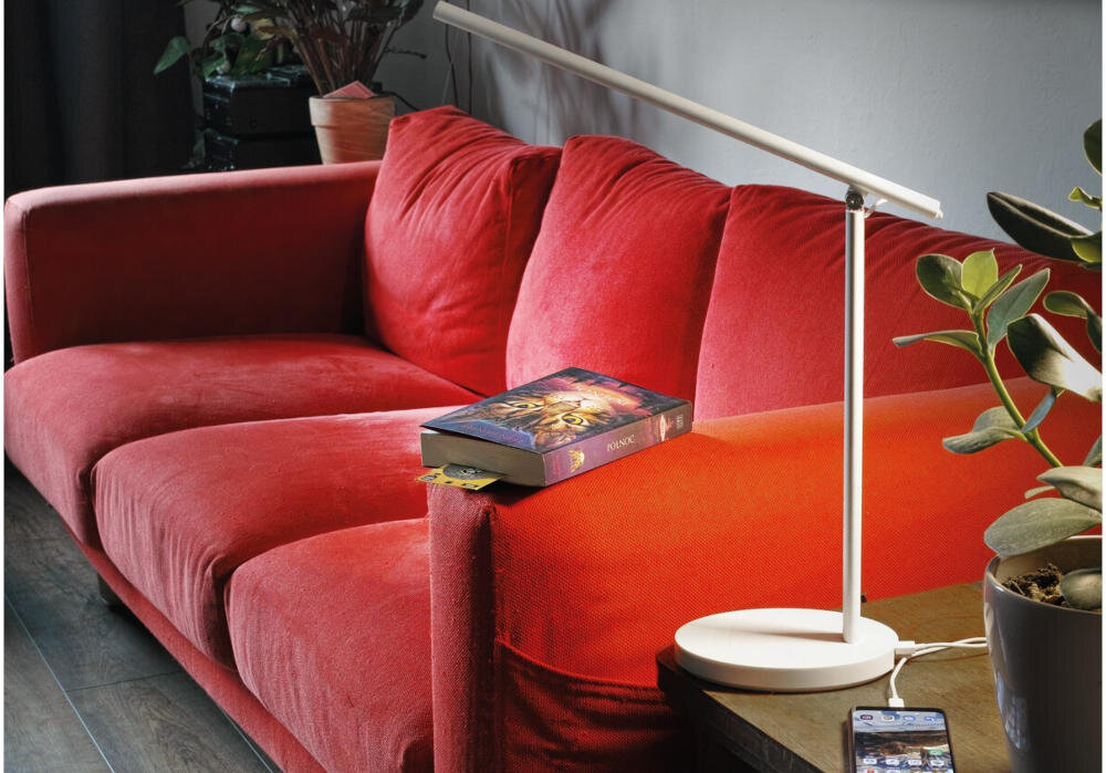 Lampka biurkowa KANLUX Rexar LED W zakres ruchoma kąt elastyczna światło