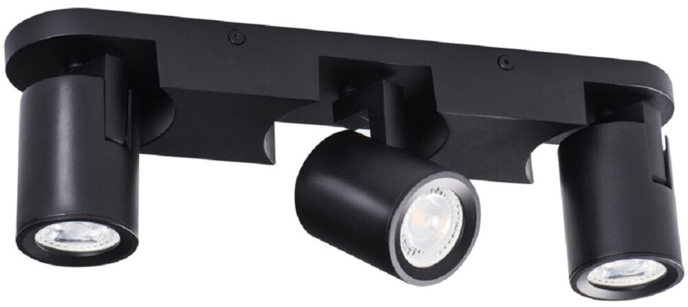 Lampa ścienno-sufitowa KANLUX Laurin EL-3I W swobodna regulacja kierunku strumienia swiatla dwa zakresy regulacji kloszy zakres horyzontalny o 310 stopni zakres wertykalny o 90 stopni