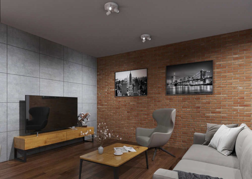 Lampa ścienno-sufitowa KANLUX Laurin EL-3O B stylowa minimalistyczna montaz kostka srubowa do sciany do sufitu siec energetyczna standardowe napiecie 220-240 V do sypialni do salonu do przedpokoju do biura