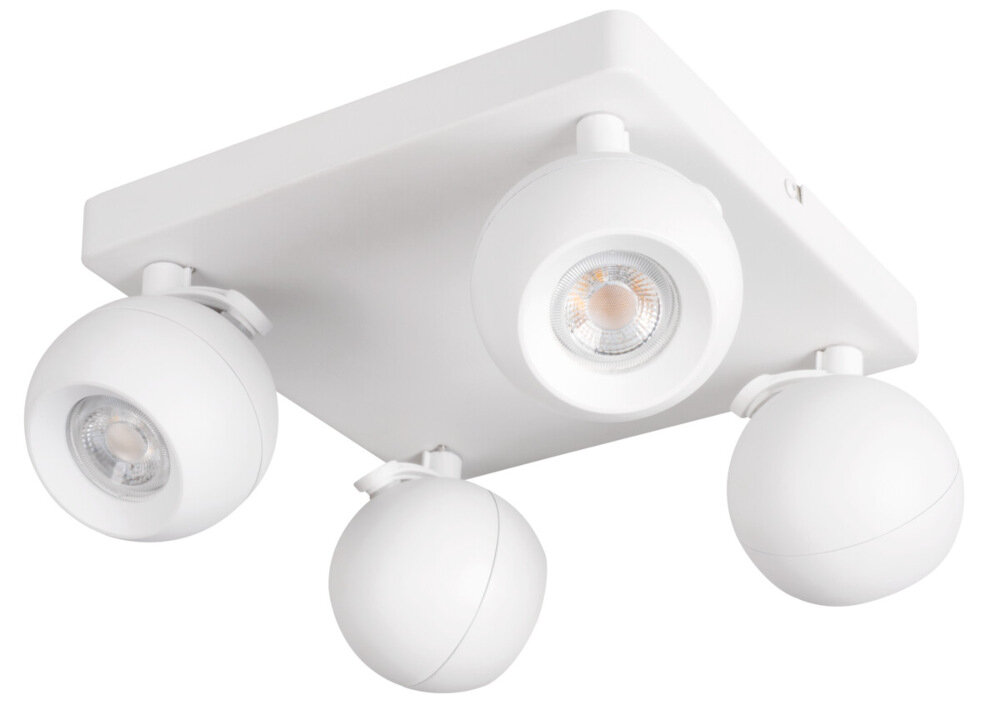 Lampa sufitowa KANLUX Galoba EL-4O W Biały solidna obudowa ze stopu aluminium wysoka jakosc wykonania trwalosc niezawodnosc stylowy funkcjonalny dodatek