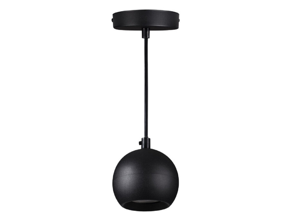 Lampa wisząca KANLUX Galoba C 1xGU10 B Czarny elegancka stylowa oprawa oswietleniowa klasyczny minimalistyczny charakter