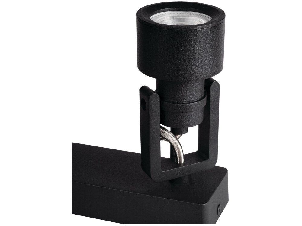 Plafon sufitowy KANLUX Sonda II EL-3O B Czarny energooszczedne zrodlo swiatla 3 zarowki LED moc 10 W kazda zarowki z trzonkami typu GU10