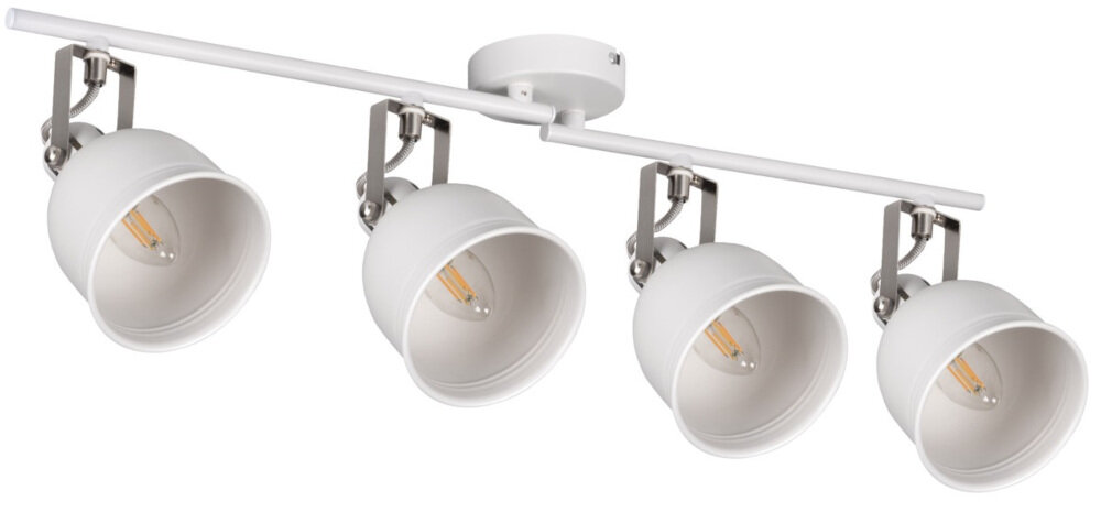 Lampa ścienno-sufitowa KANLUX Derato EL-4I W-SR oprawa scienno-sufitowa w stylu retro funkcjonalna estetyczna w bialym kolorze
