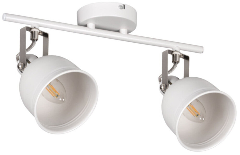 Lampa sufitowa KANLUX Derato EL-2I B-SR Czarno-srebrny bardzo latwy montaz szybkozlaczka