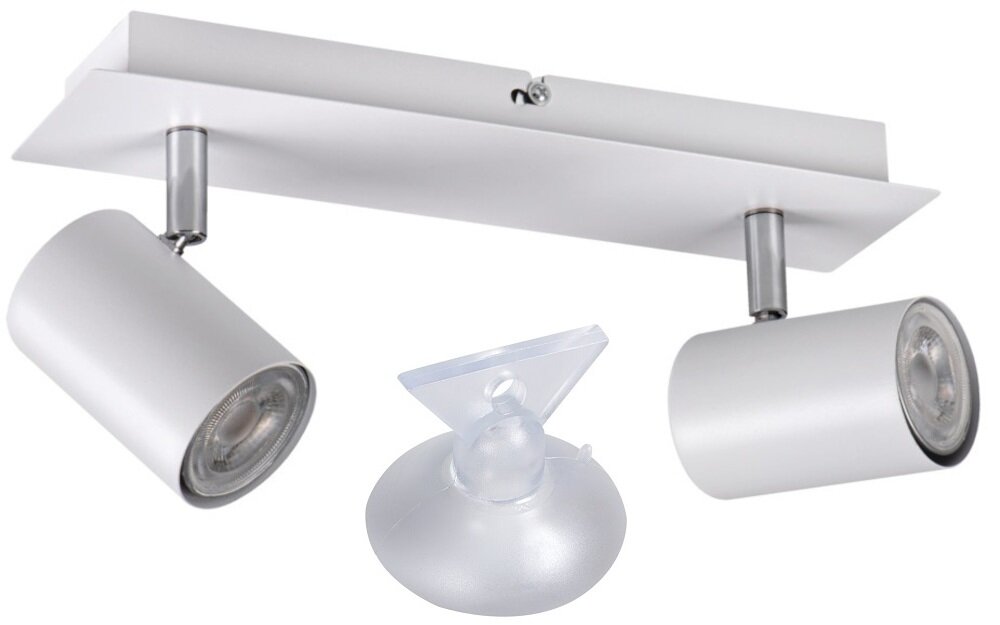 Lampa sufitowa punktowa KANLUX Evalo EL-2I W-SR Czarny zestaw akcesoria montazowe dokumentacja