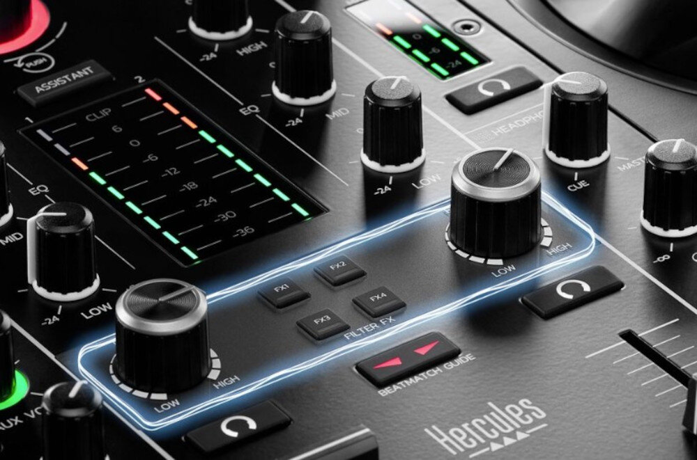 Kontroler DJ HERCULES Inpulse 500 - mikser