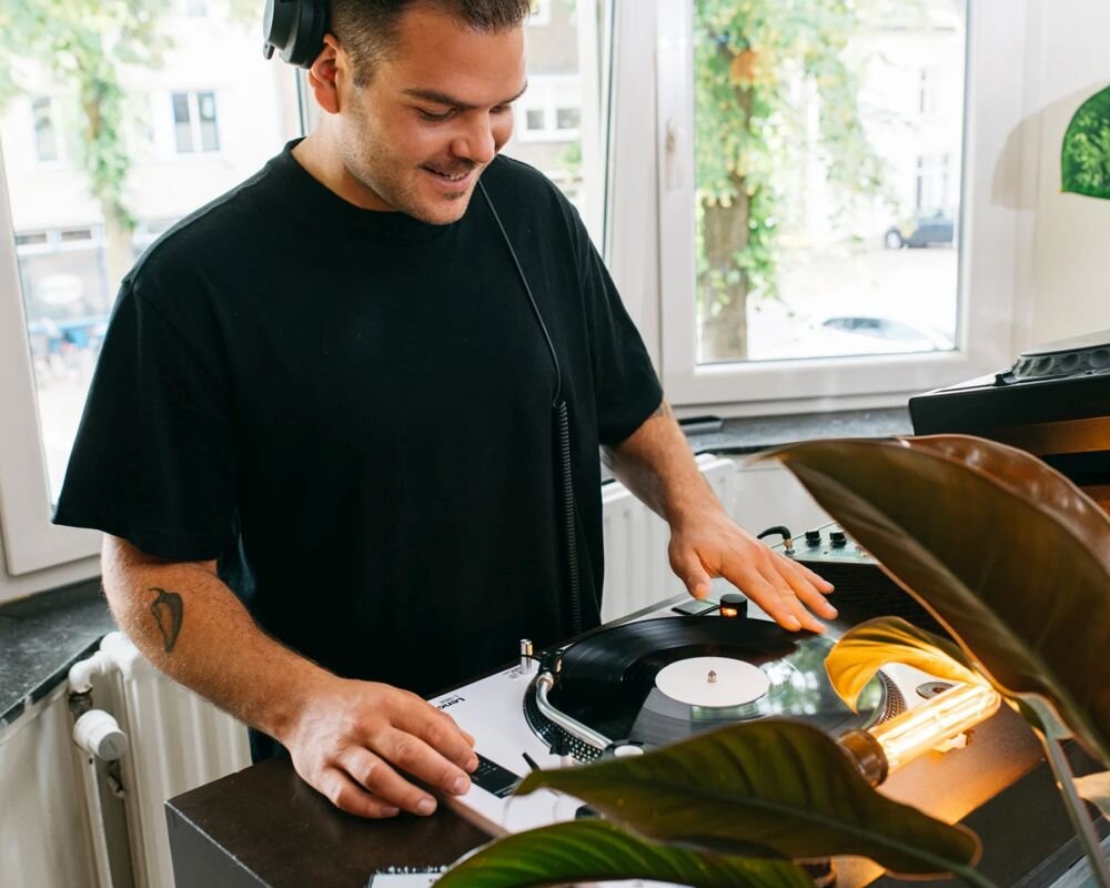 Gramofon LENCO L-3810WH obudowa prosta automatyczny powrot ramienia obsluga