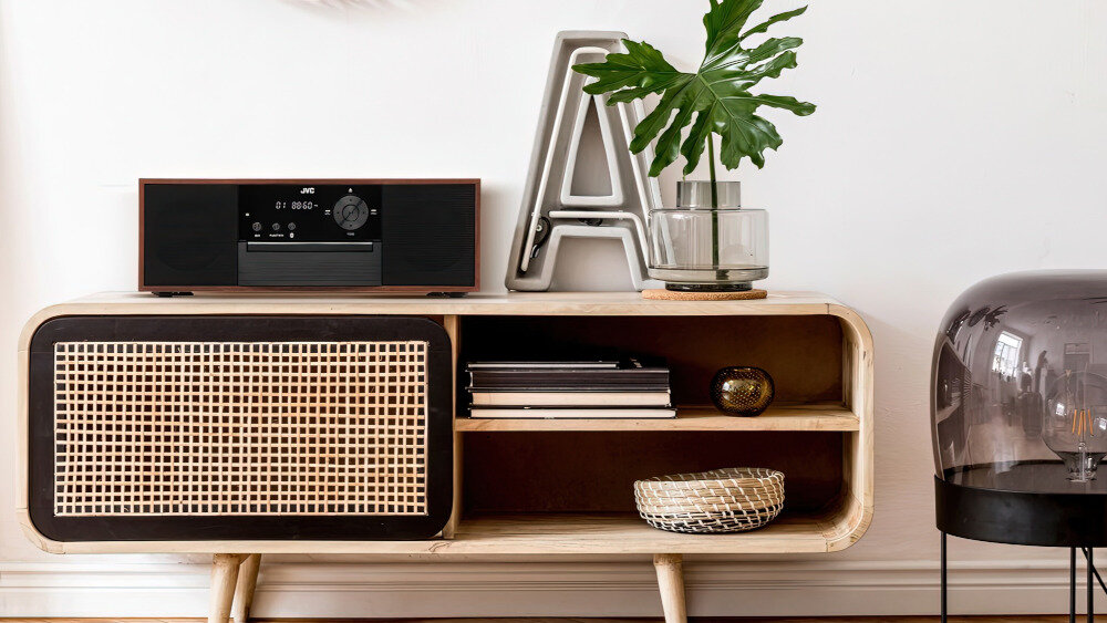 Wieża JVC RD-E761 - design